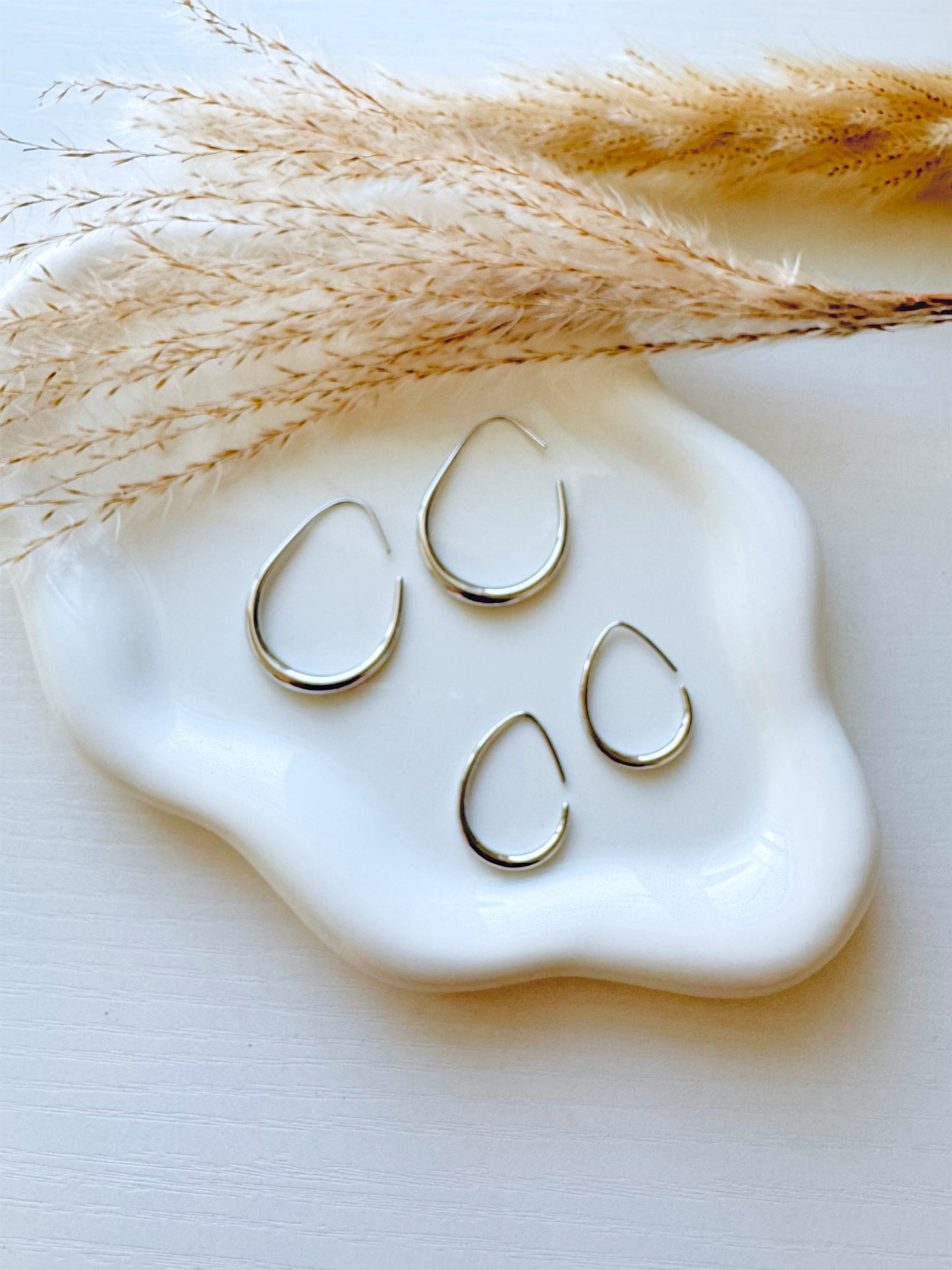 Gota de lluvia plateada