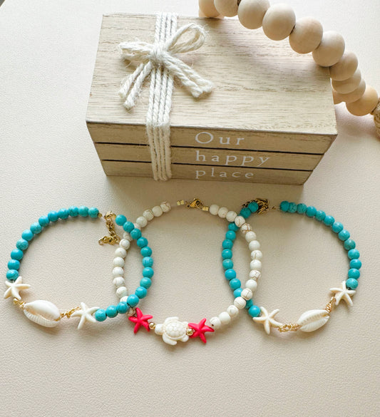 Pulseras del pies